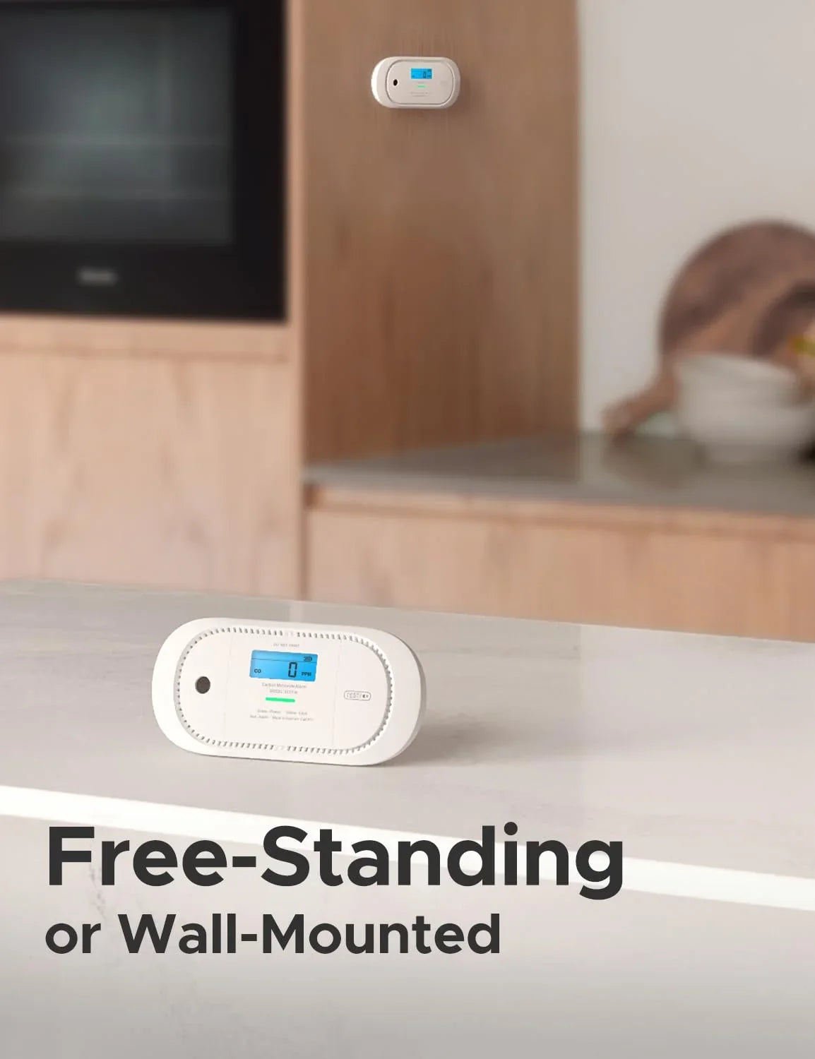 XC01-M, Smart X-Sense FS31 Accessory an Wireless 1-Pack Monoxide Works Base for Station, Detector X-Sense Carbon FS51 with Portable Smoke Detector Interconnected or SBS50 Alarm Kit,