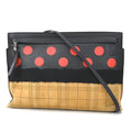 black women's Loewe x shoulder bag LOEWE diagonal (Good) leather/suede brown Pre-Owned r9572g red