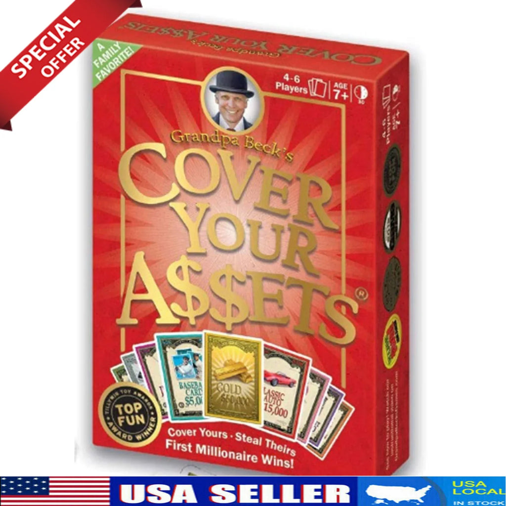 Assets Family-Friendly Game Collecting Grandpa Fun Becks Shield Set Toy Card Your