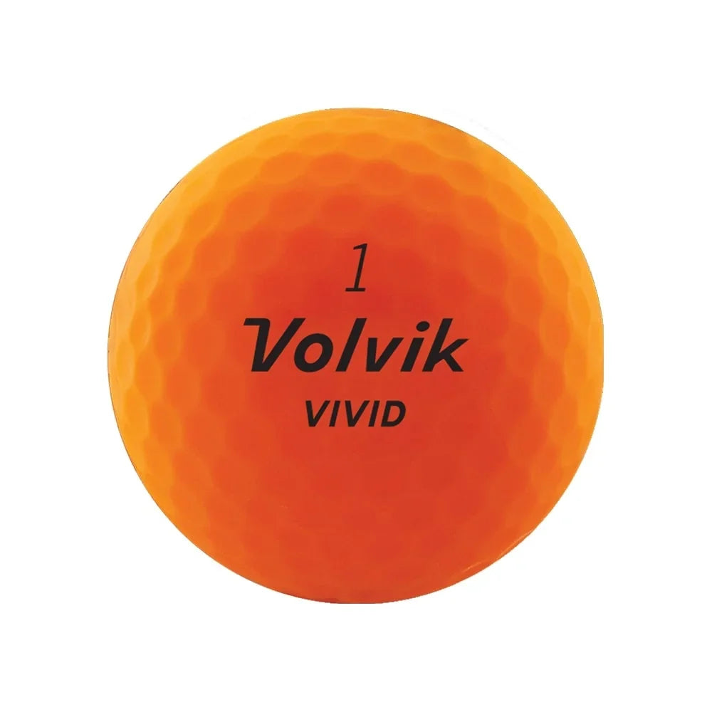 Golf 12pk) 1dz, Orange, Balls Vivid 2024 (Matte Volvik