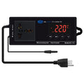 Heating Controller for Brewing Home Digital -40℃~110℃ with Green Thermostat Outlet Reptile Temperature Freezer Mode Cooling Chest Reptiles Incubation Carevas Plug Thermostat Controlled House &