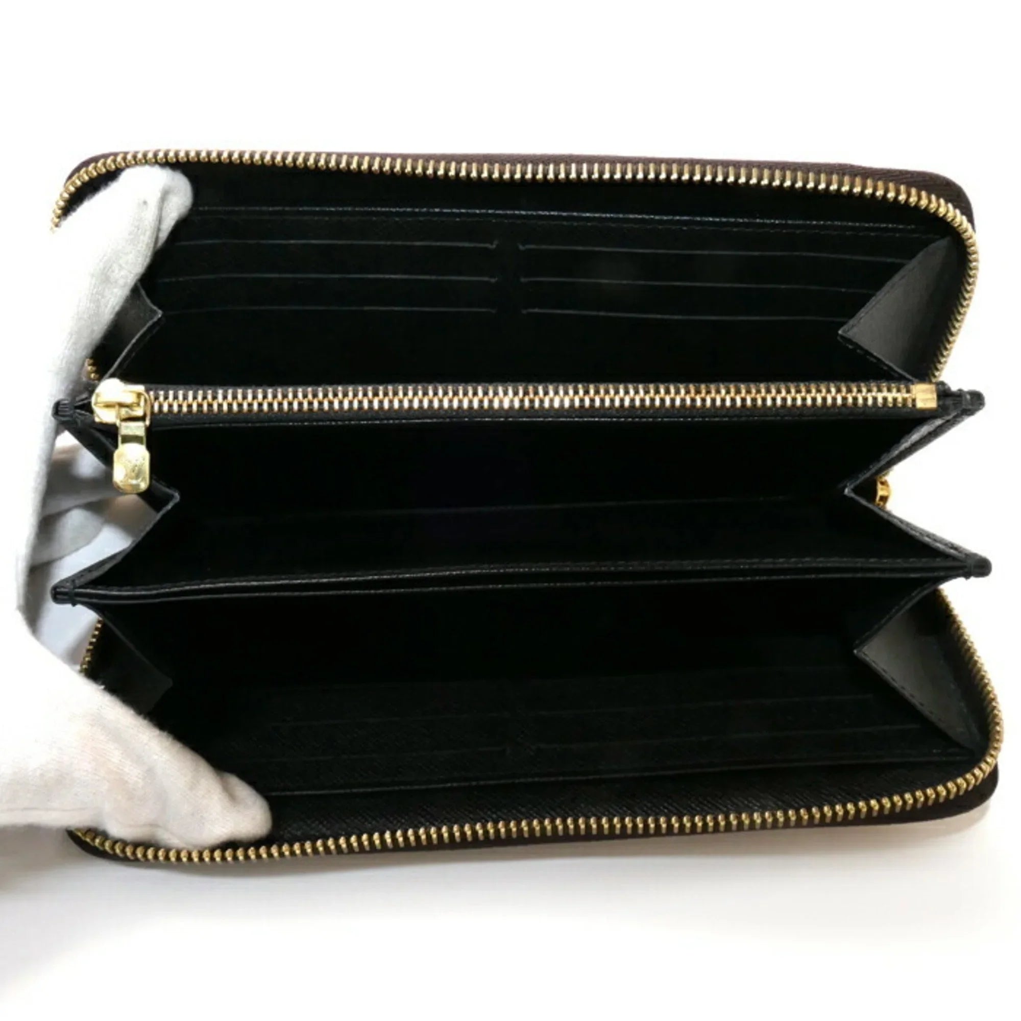 (Good) Pre-Owned Zippy Unisex Zipper Wallet Round Monogram Long M69353 Giant