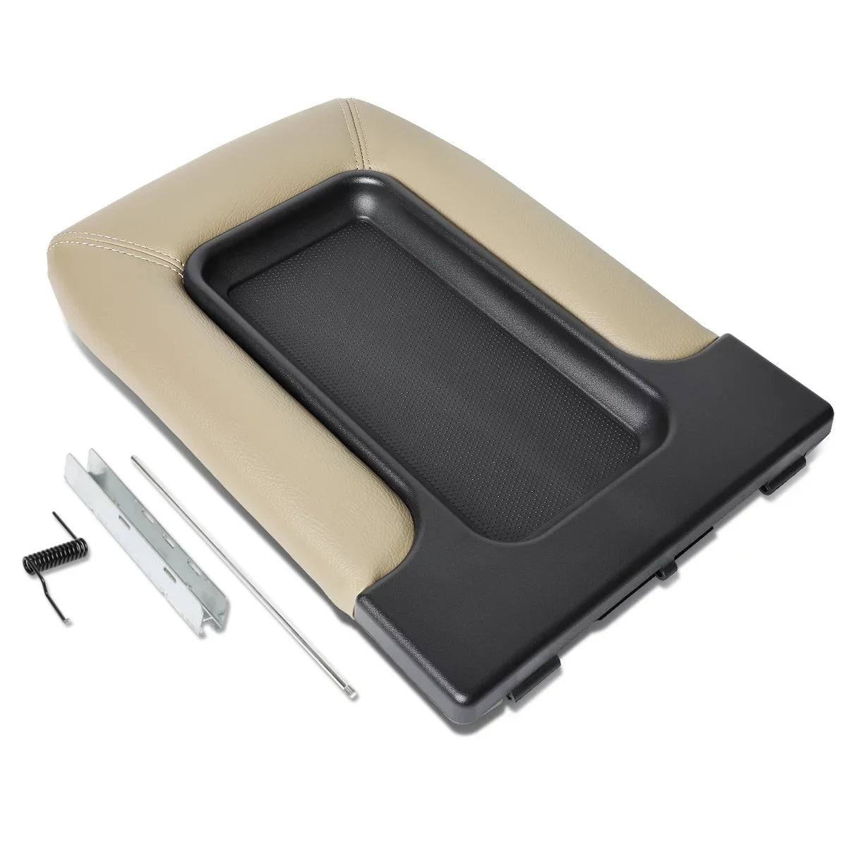 Lid Center 06 03 Armrest Repair 05 2007 Beige 2001 Pickup Silverado 02 Console Escalade to 04 Assembly Kit Truck Sierra For