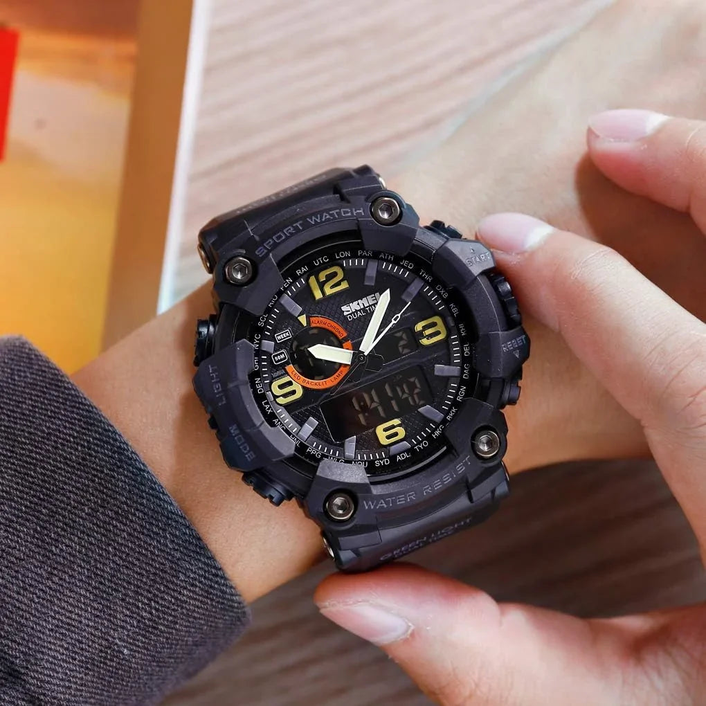 Gosasa Military Alarm Men's Digital Multi Watches Watches Function Moistureproof Watch Sports S-Shock