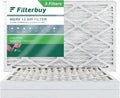 Air 13 AC Filters Filterbuy Furnace Pleated HVAC (3-Pack) MERV 16x25x2