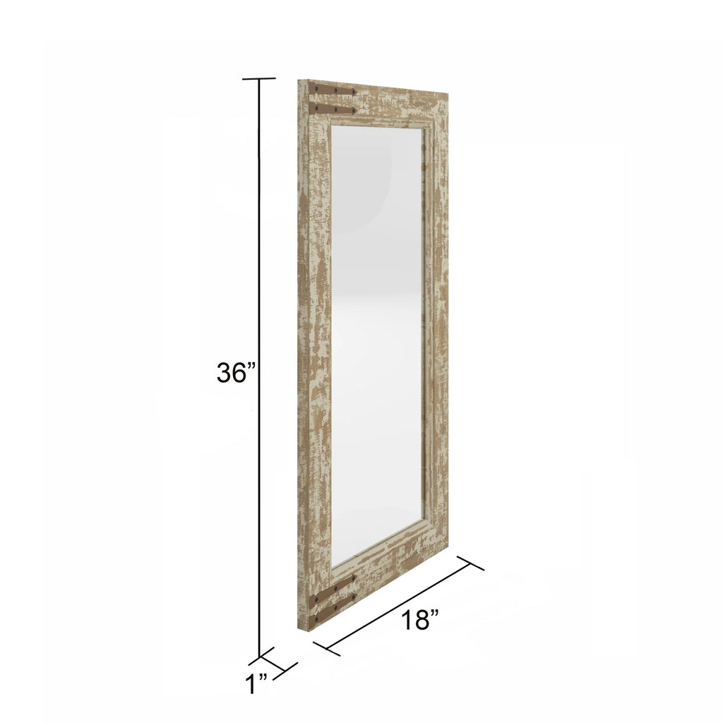 Aspire Mirror, Accents Sonali 7401 Wall Home Farmhouse Brown