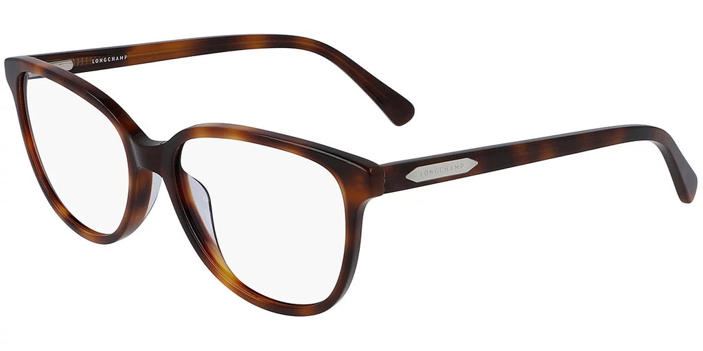 Eyeglasses Longchamp Rectangle Havana Full LO2666 Rim
