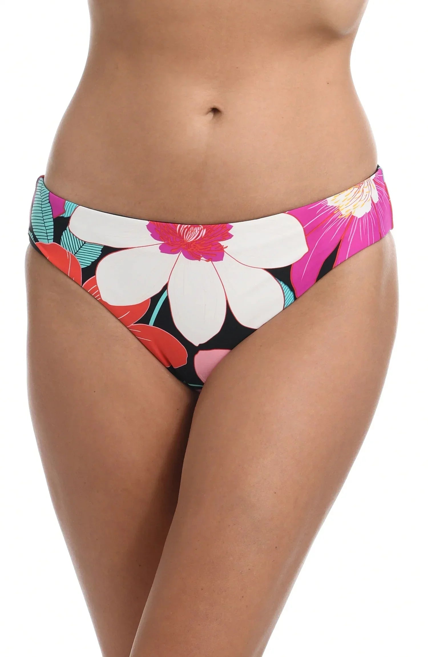 Pink La Size Bikini Blanca Hipster Bottoms Swimsuit Women's Reversible 8