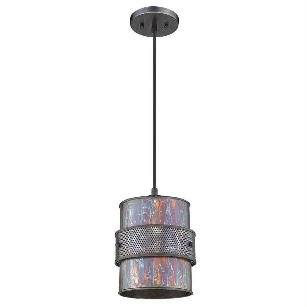 x Bronze x Ryker in. Patina HomeRoots Pendant 398260 8 1-Light 10.75 8