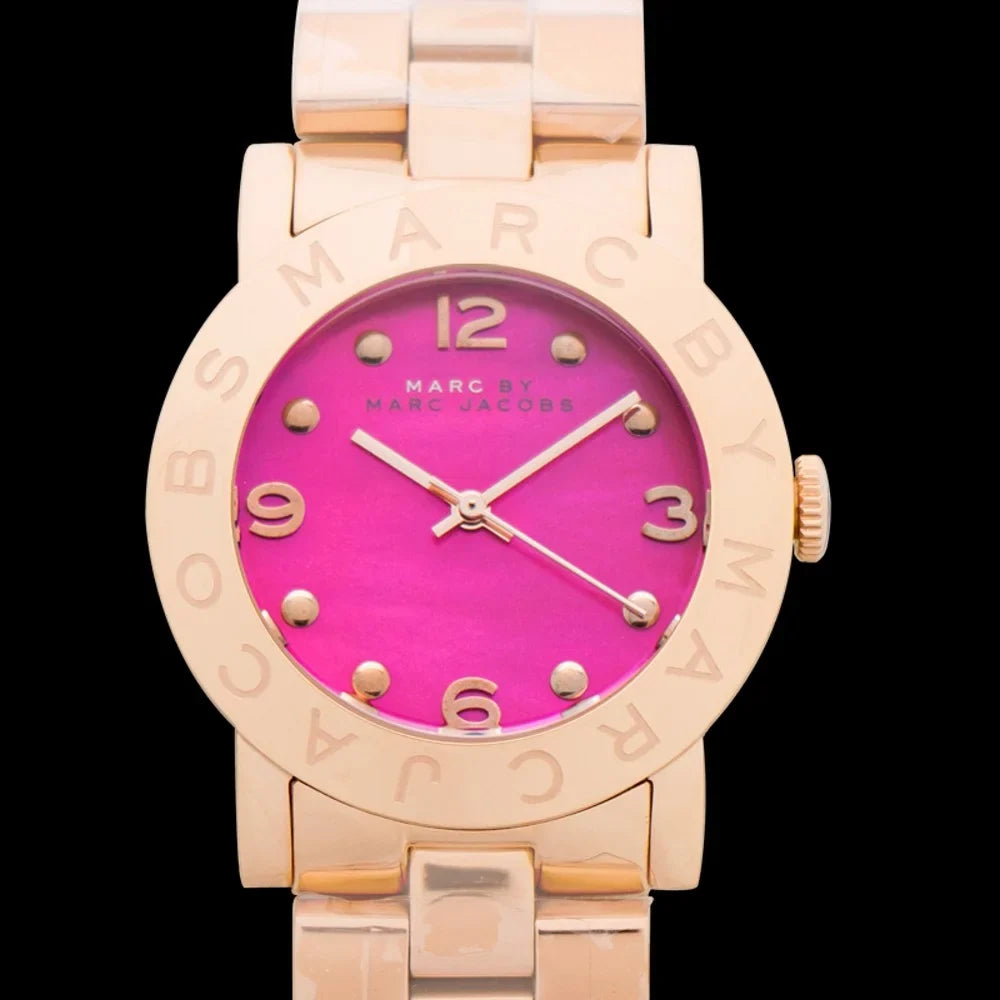 Marc Marc 36mm Jacobs By Rose Tone Watch Gold MBM8625 Amy