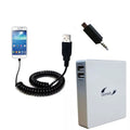 Technology Portable Capacity External TipExchange Pack Rechargeable Battery - Gomadic High with Samsung suitable S4 Charger Galaxy for the Mini