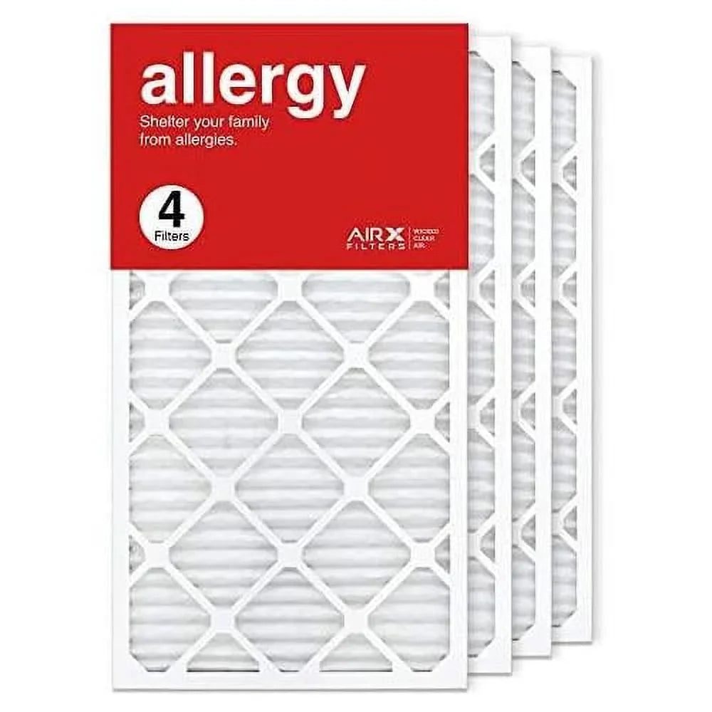 11 Allergy Air Pleated Furne Air 16X30x1 Filter Filter, In 4-Pk Made The