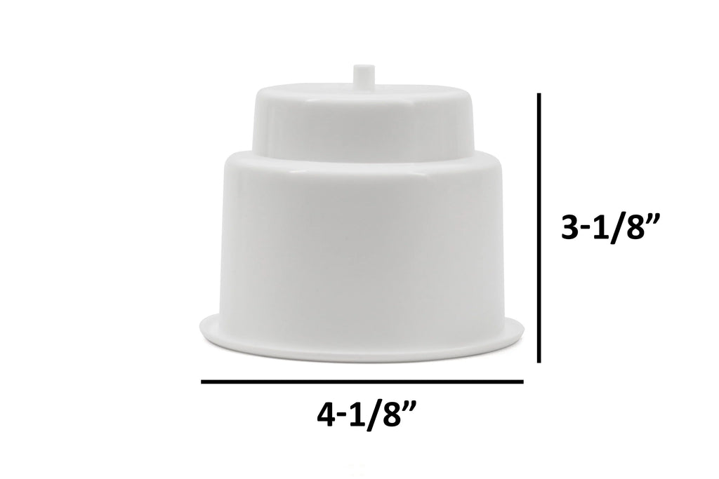 for Hound Camper Car Drop Inch Truck with Marine Pontoon Inch 3-1/2 4-1/8 White Holders 10 & Vessel Plastic Auto Red I.D. In Recessed Cup Motorhome Pocket O.D. Drain Insert Universal