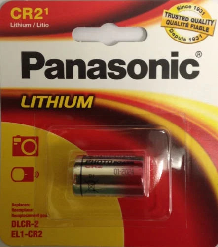 '-2 Lithium Panasonic 3V 20 Pcs Battery,