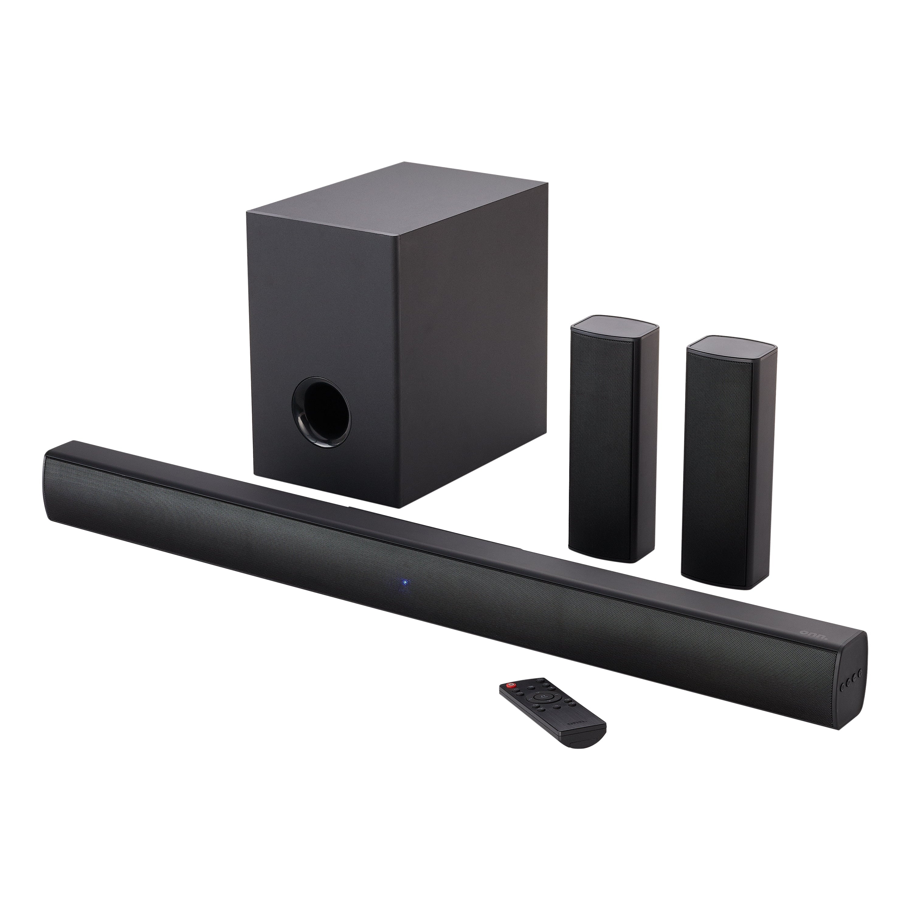 5.1 36" onn. with Soundbar Wireless Subwoofer
