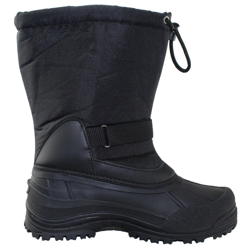 Snow Male Shoe Winter Tanleewa Adult Men's Anti-Slip Moistureproof Boots Insulated Boots Size 11.5