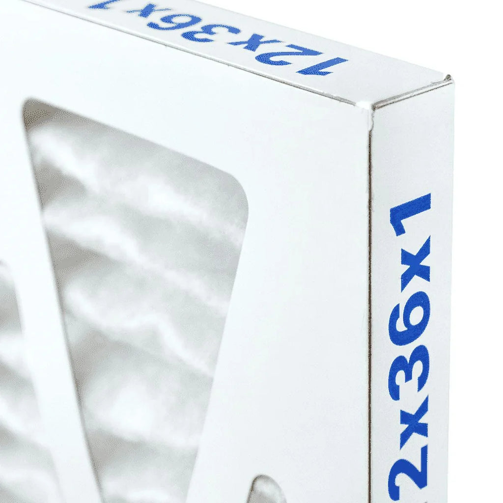 Air Healthy Pleated Living Filters Comparable 12x36x1 1900 Replacement AIRx 1550 1500 Health Furnace Filter Filter with 2400, 2200 13 6-Pack Air