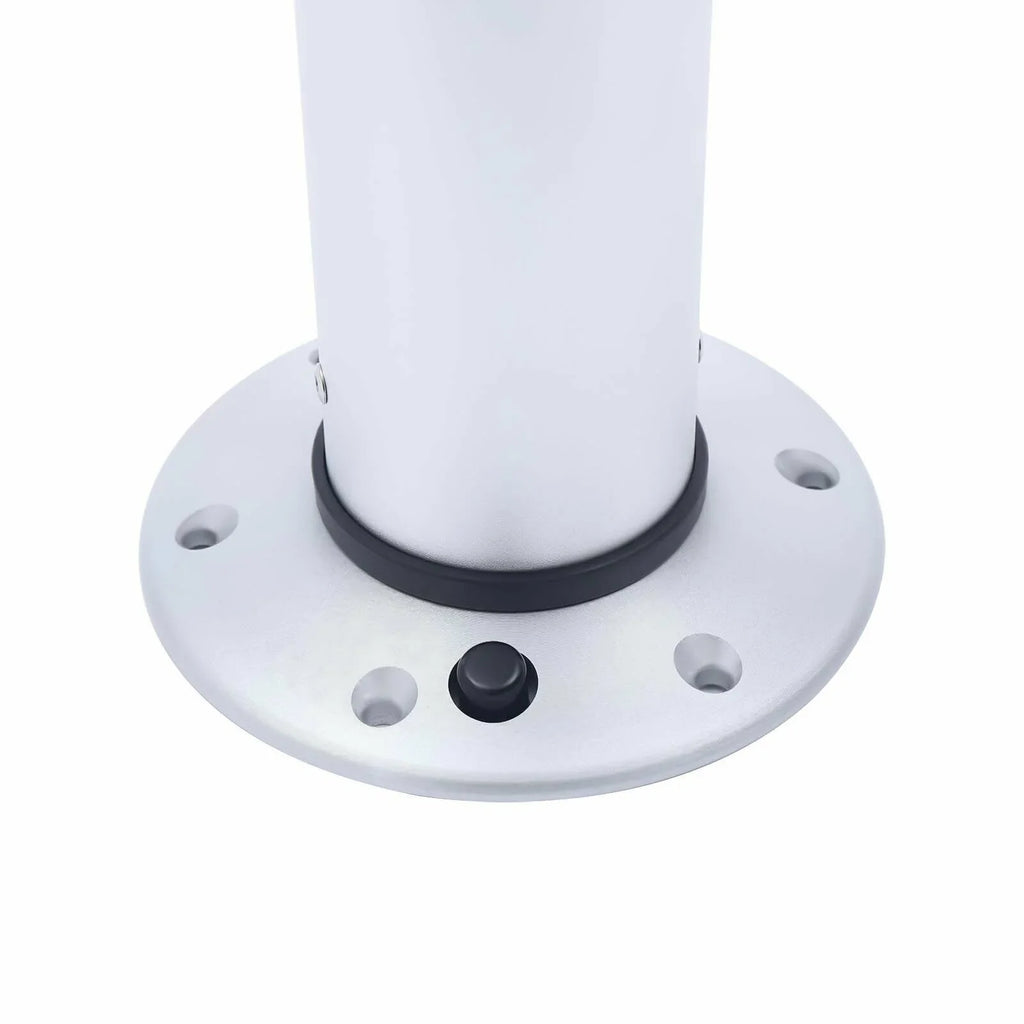 Marine Pedestal Removable Vessel Thickened Caravan Base Motorhome Table Mount Aluminum Miumaeov Camper Table Frame Alloy Stand 16.9"-29.1"Adjustable Leg for