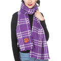 Scarf Plaid Women's ZooZatz Blanket Tigers Clemson