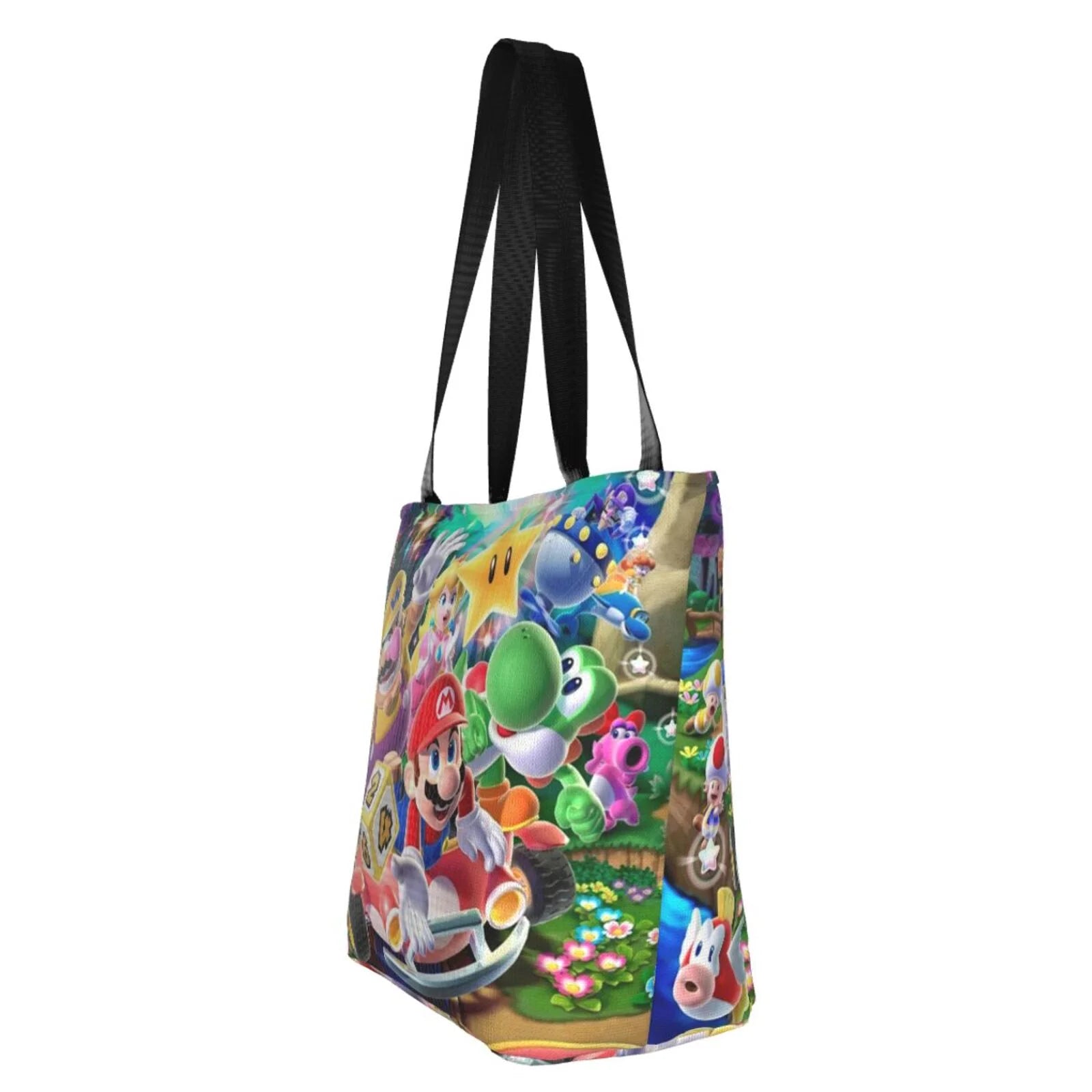 Poster Shoulder For Shopping Travel Handbag Tote Women's Beach Work Business Capacity School Large Mario Bag Super
