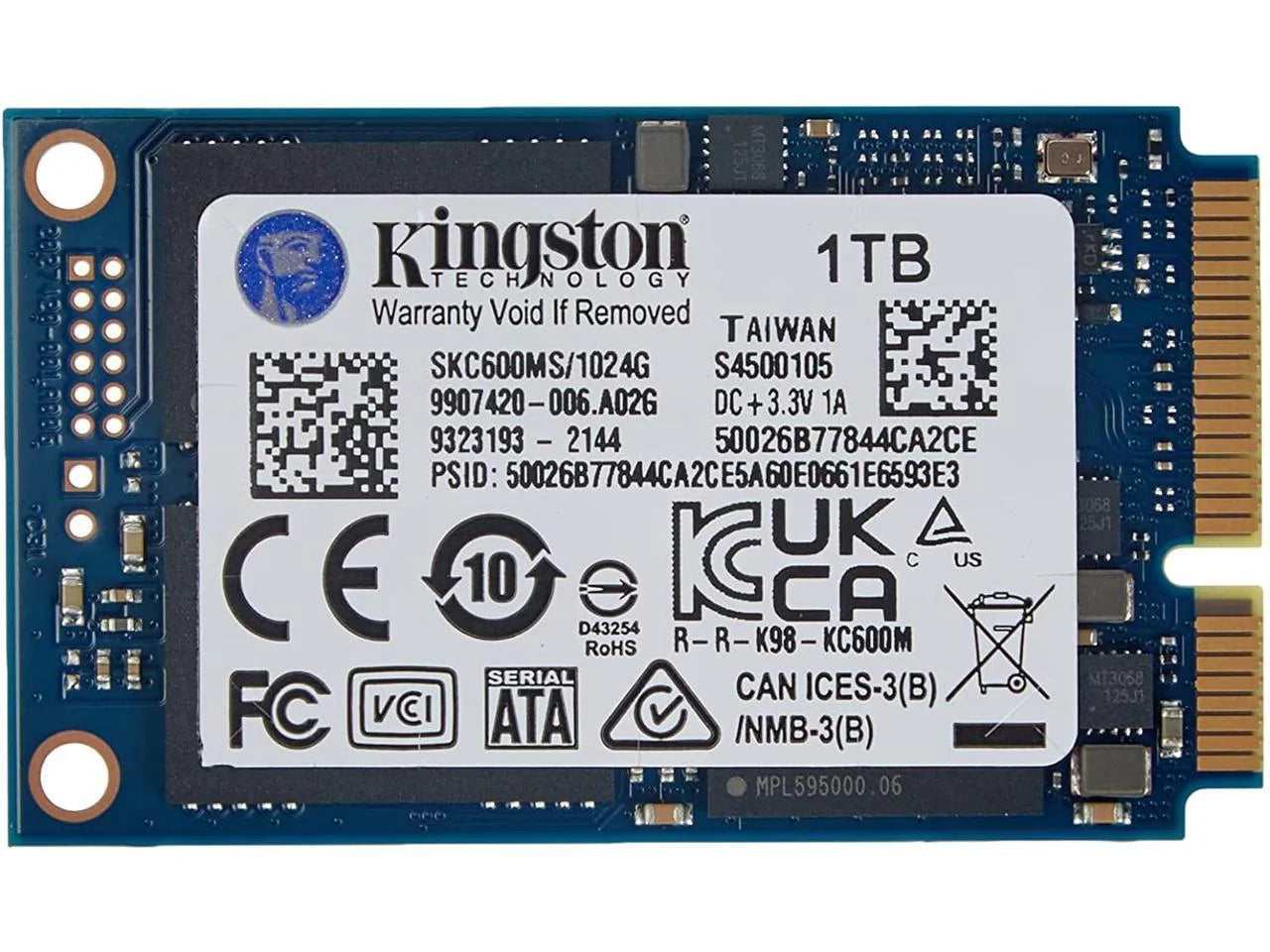KC600 SATA3 1024G