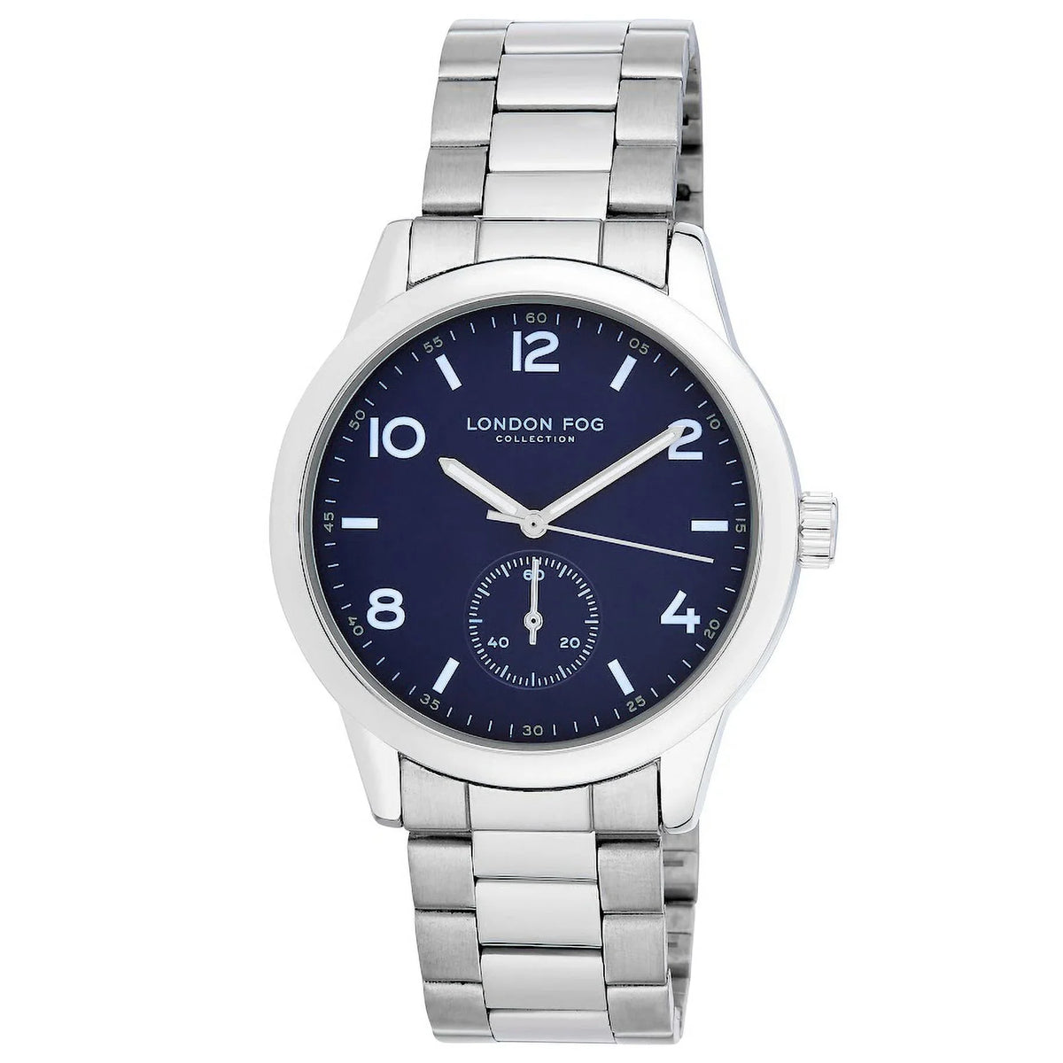 Perth Second London Bracelet Watch Hand 42mm Fog Silver
