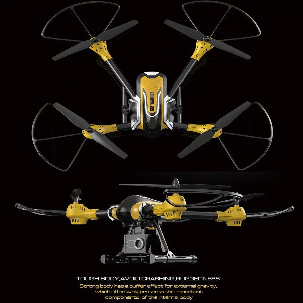 Quadcopter Headless 4CH K70C Gyro 3D Camera 2.4G Hold Axis 6 RC 2.0MP Flip Sky Warrior Mode High