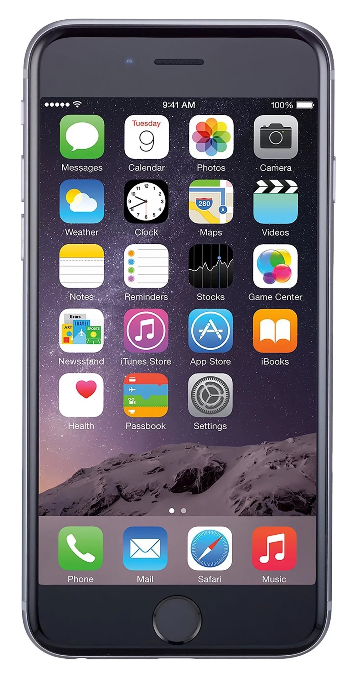 Unlocked (Refurbished) 4G LTE- Plus, Restored GSM iPhone 6 Gray, 64GB