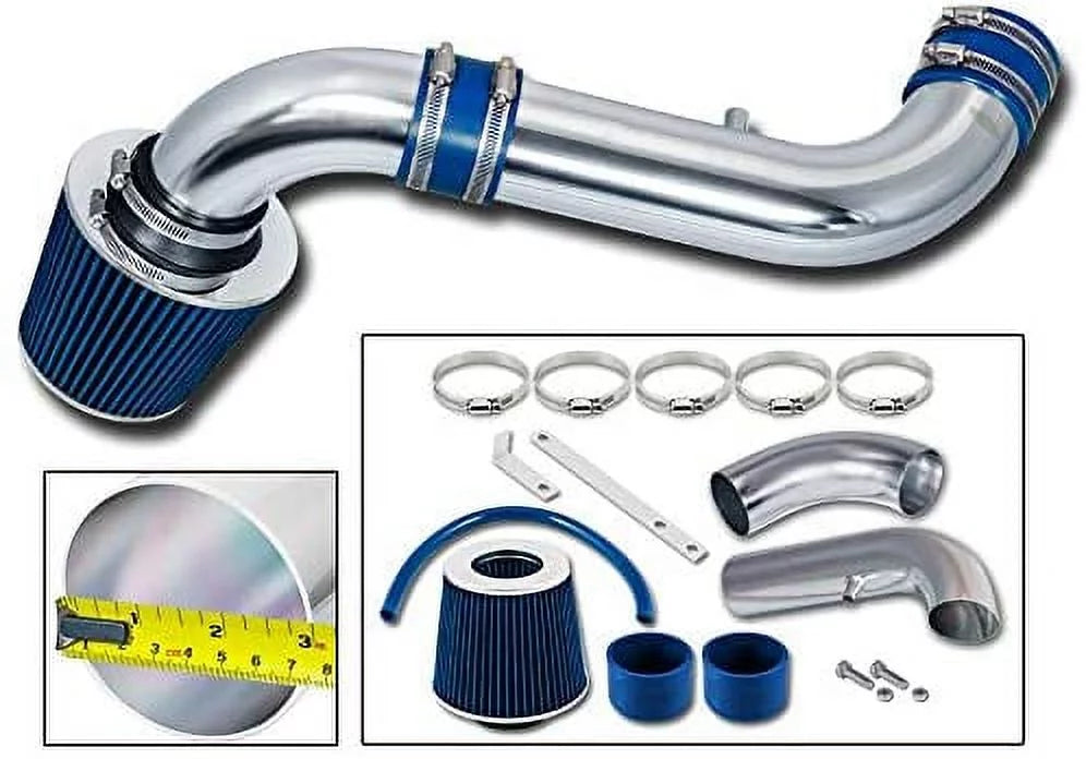 Short Filter Dodge Air Intake 3.7L For Fits Rtunes Racing Durango/Dakota Kit Ram Combo + 00-02 4.7L