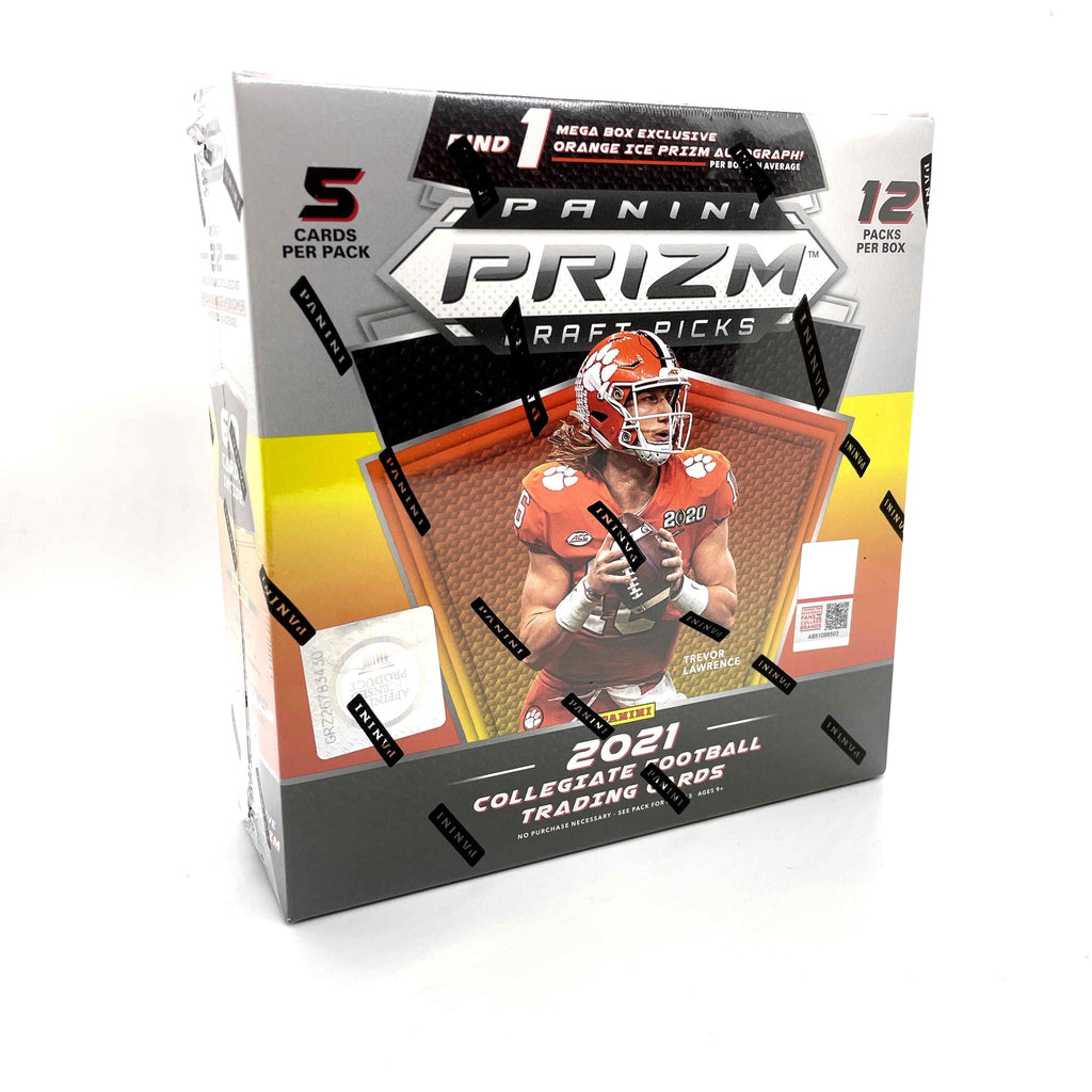 Football Draft Cards +1 Panini 60 Prizm Collegiate 2021 Autograph Trading Cards- Picks