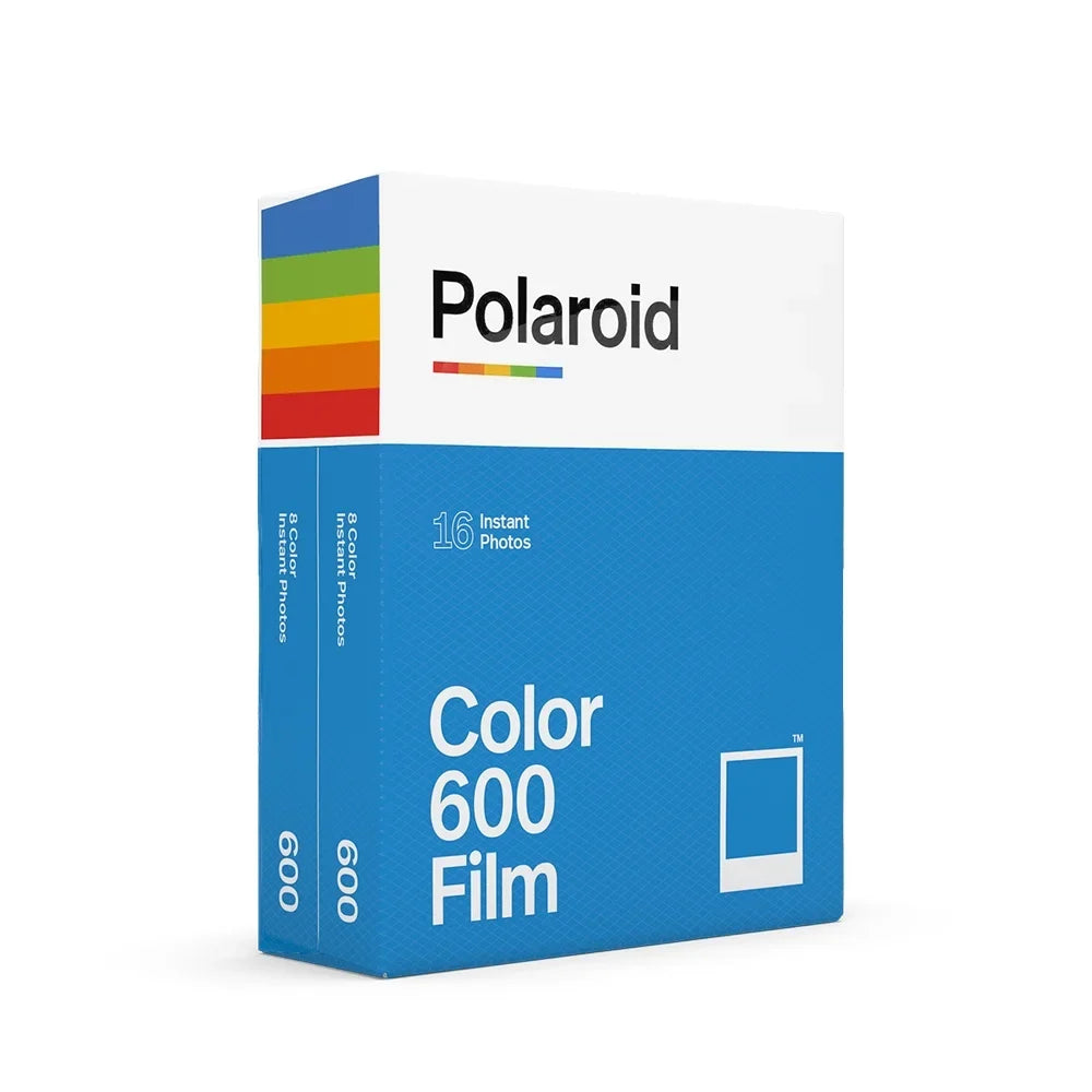 Cloth Holds 600 + Color Polaroid Photo Grey for Prints- 5" pack Phobea Film 32 Double Wide Prints + Album for Leather