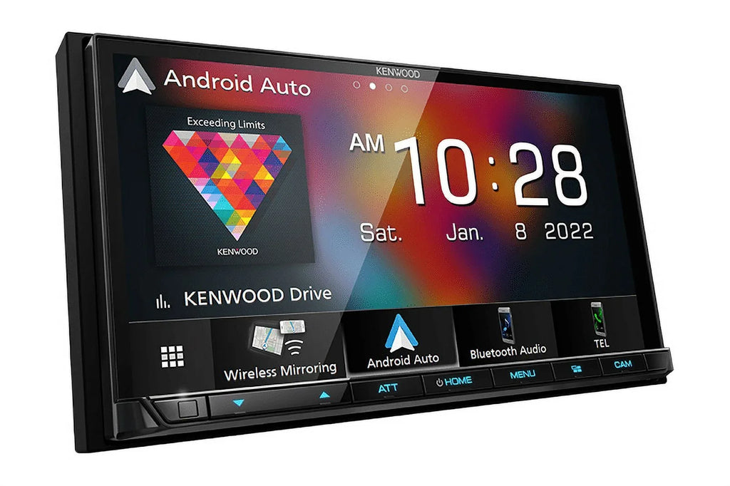 Car Dash Combo DRV-N520 Cam Auto Kenwood In & Dash Screen CarPlay Receiver Touch DMX9708S 6.95" Android