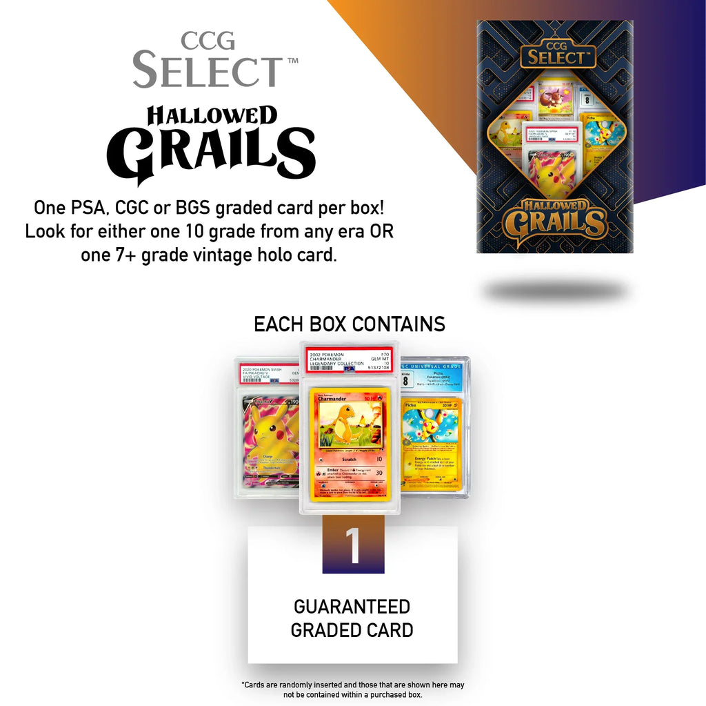 | Hallowed Grade Vintage | Select Guaranteed 10 | , Card Holo , Grails or Graded 7+ 1x |
