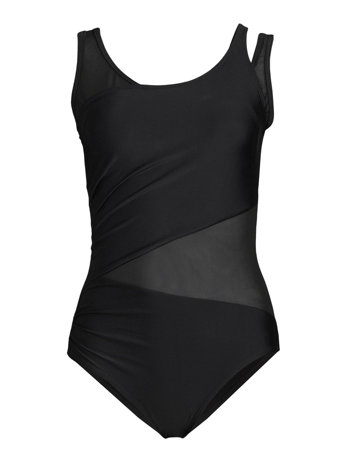 Women's Malandrino Mesh Asymmetrical Swimsuit One-Piece Catherine