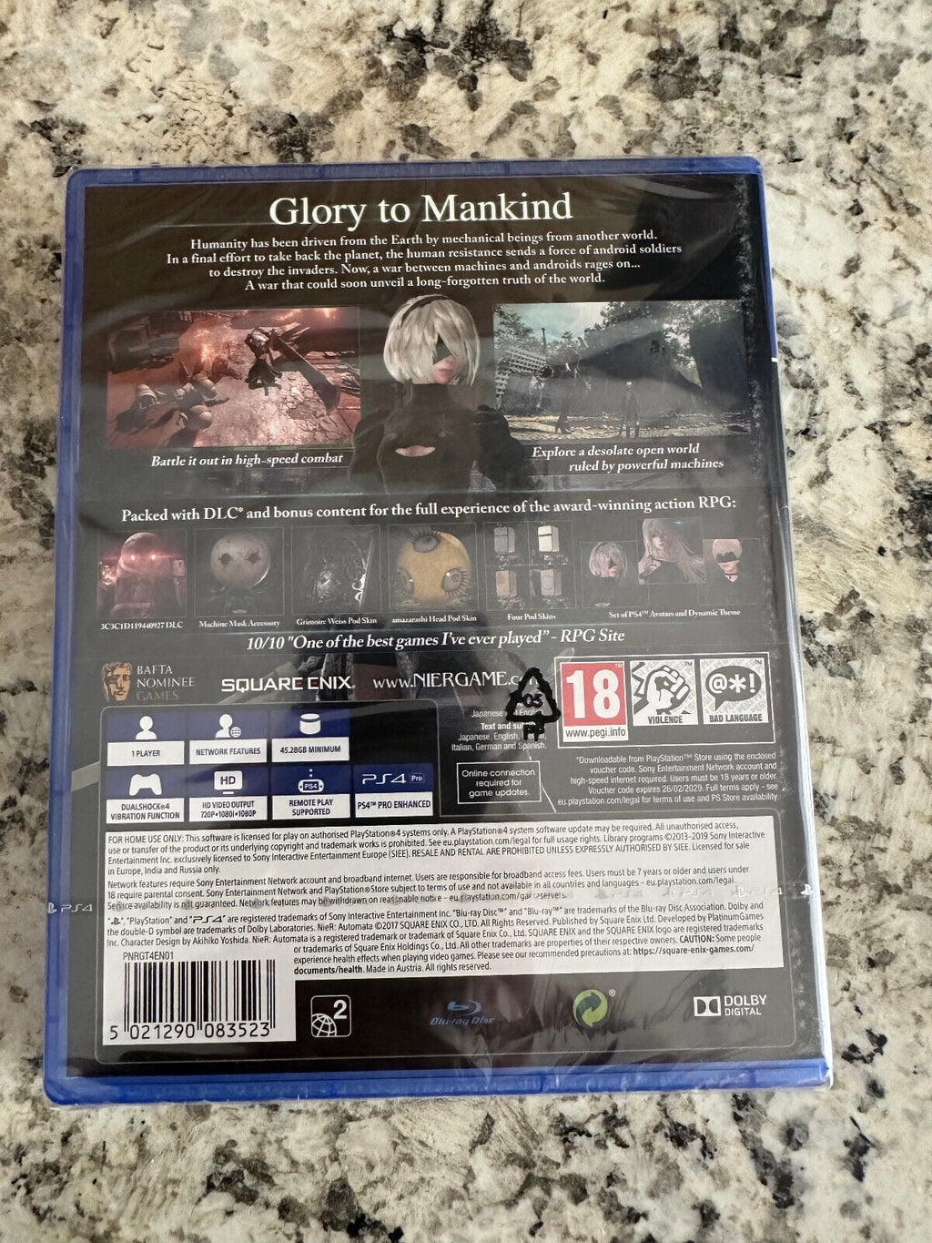Automata Sealed Brand The of New 4 Game PS4 Yorha Nier Edition GOTY PlayStation