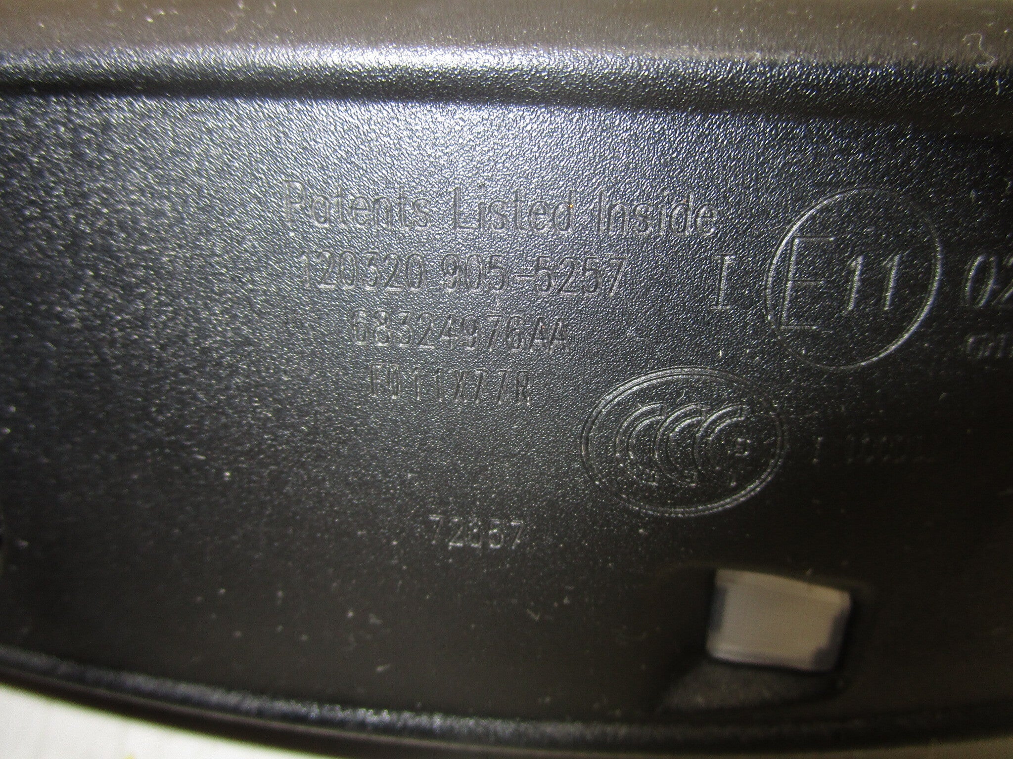 Dimming Pre-Owned 300 68324976AA Rear (Good) 2021 Automatic Chrysler View Mirror