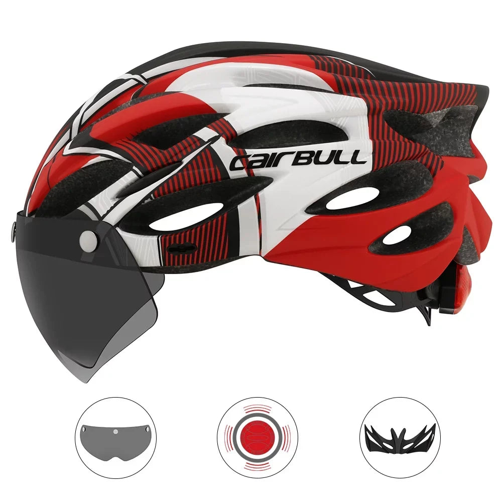 Brim Equipment Riding And Lens Tomfoto Taillight Riding Riding bike With Mountain Road