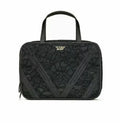 Floral Secret Bag Case & Cosmetics Black Lace Victoria's Clear Travel NWT Jetsetter