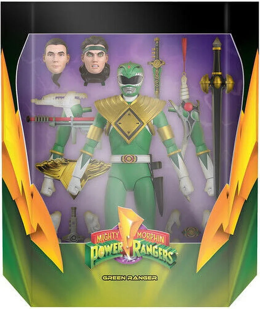Morphin Green 1 Rangers Power Mighty Super7 Wave - ! - Ranger Toy] [New