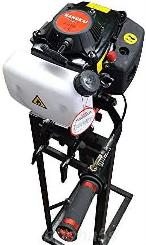 Inflatable Heavy Shaft Motor Vessel Shaft System Duty Propeller Air Cooling Trolling Miumaeov 3.6HP Control Outboard Tiller Fishing 2 Engine Stroke