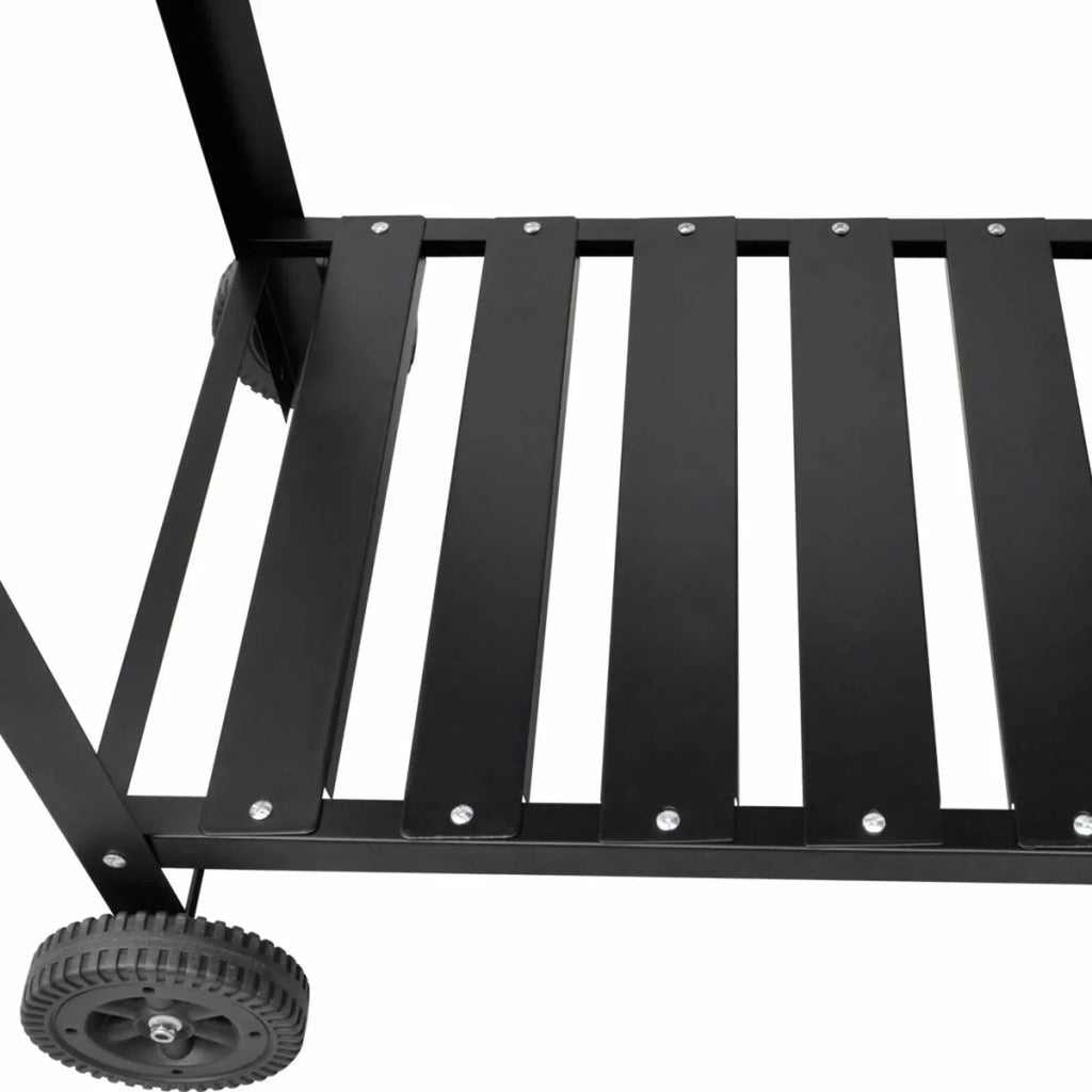 Stand Andoer Wheels Charcoal 2 Barbecue
