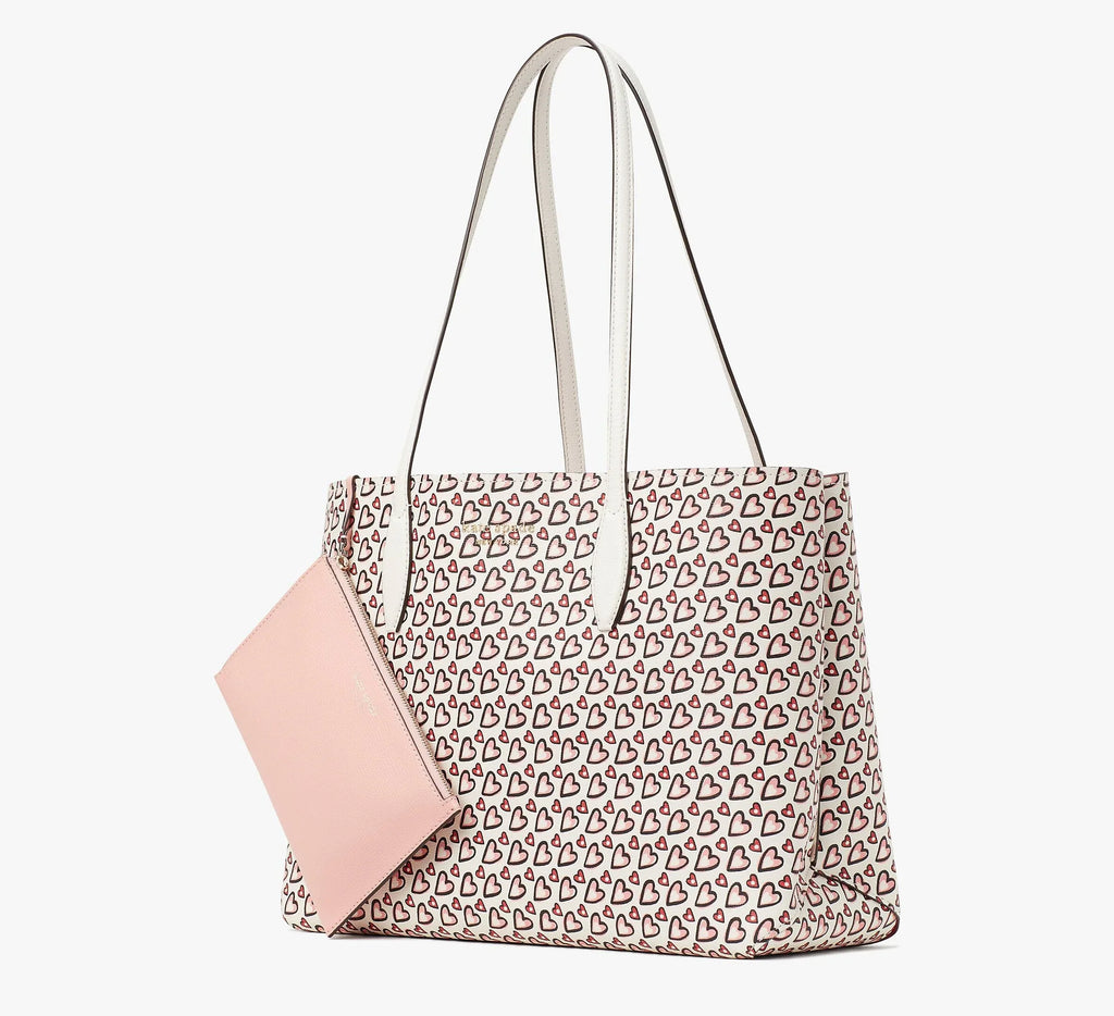 All Hearts Day Large Fancy Tote