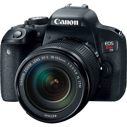 32GB 18-135mm with 75-300mm Filters Kit with Remote Lens Case T7i/800D Rebel Card Lens Canon Flash Camera