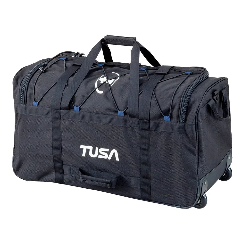 (-2-) Bag Duffel Roller Adult Black Unisex