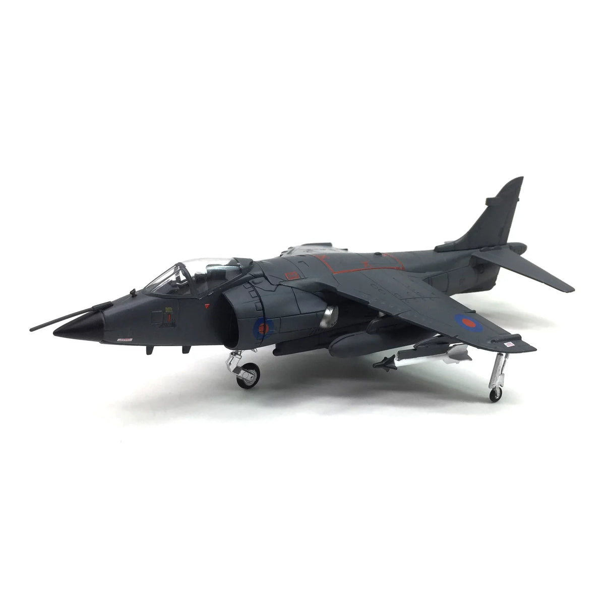1:72 1982 Sea Alloy Harrier Model Air Military Simulation Fighter Fighter Force Collection Jet UK Aircraft Display Model