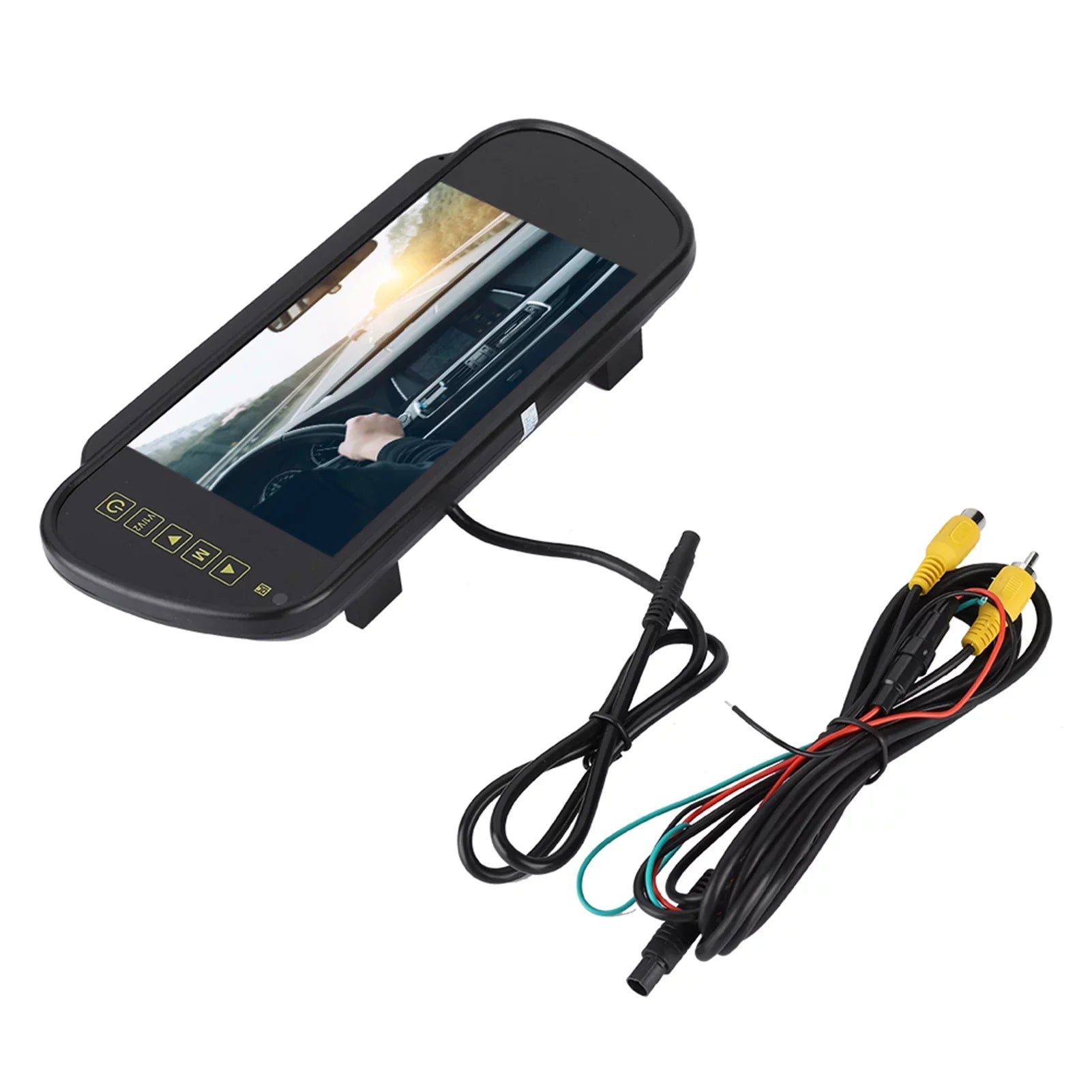 Rear Auto Mirror Bracket View Monitor Camera Monitor 7inch Rearview View Car Rear With Dimming Dimming Auto - Camera