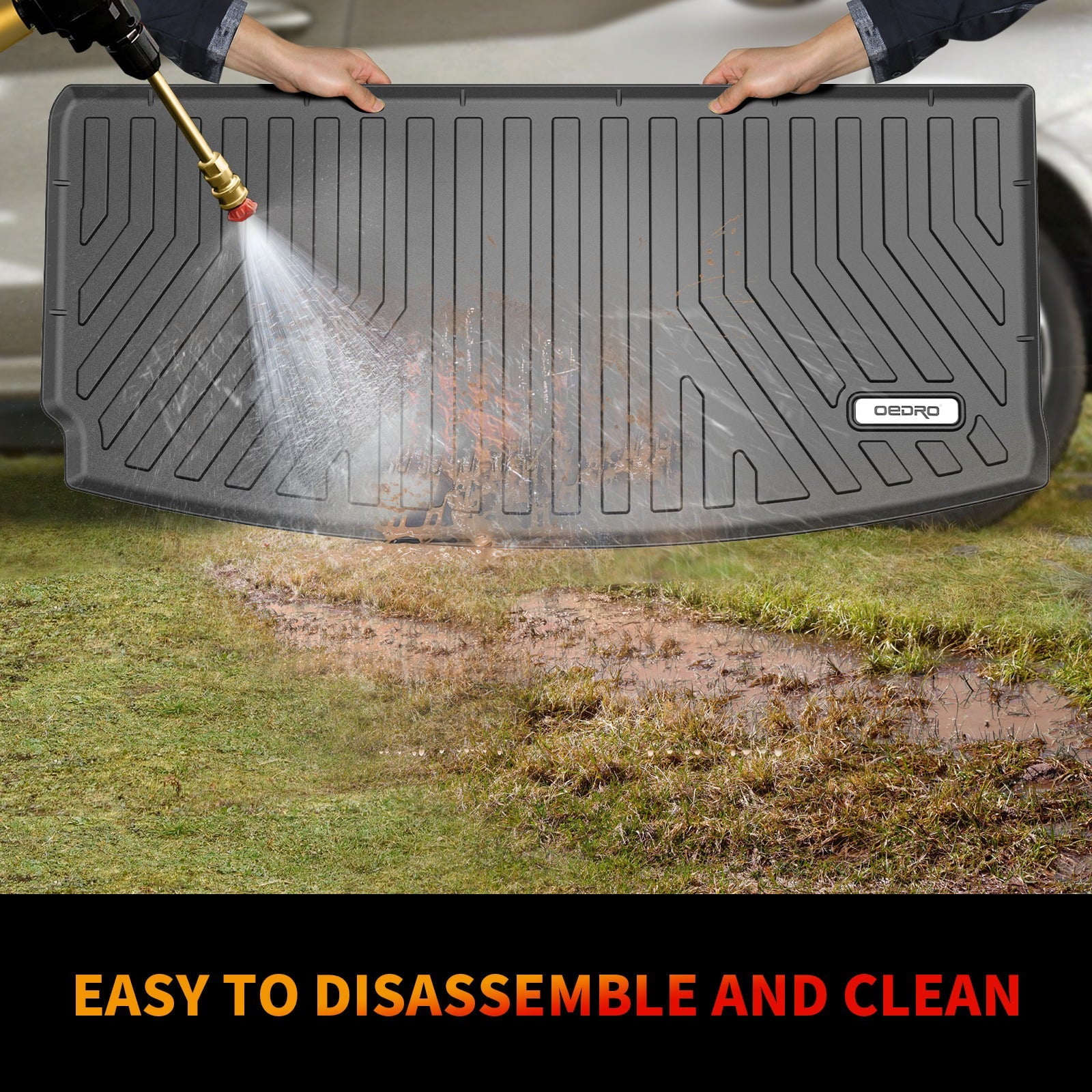 Cargo Liner Floor Grand L 2021-2023 for All Climatic 2024 Ledkingdomus Cherokee for Mats Rubber Mat Jeep