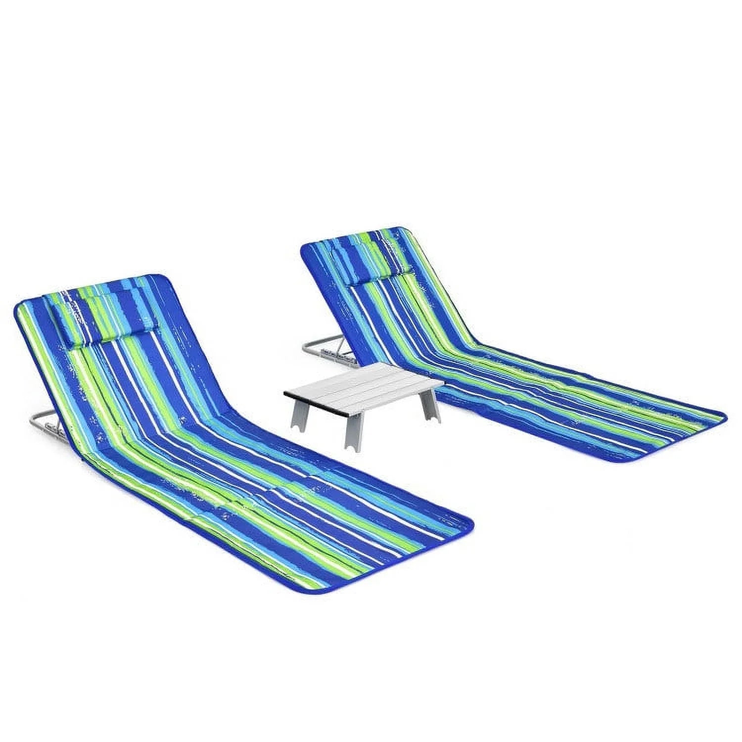 our in and on-the-go 22.0 - comfort versatile Beach Lounge Set with set! Chair style - Luxurious Unwind