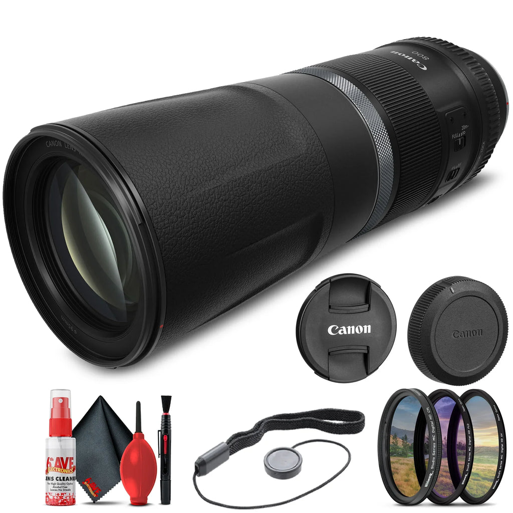 '+ IS STM Canon More Filter Keeper f/11 RF + 800mm (3987C002) Lens + Cap UV
