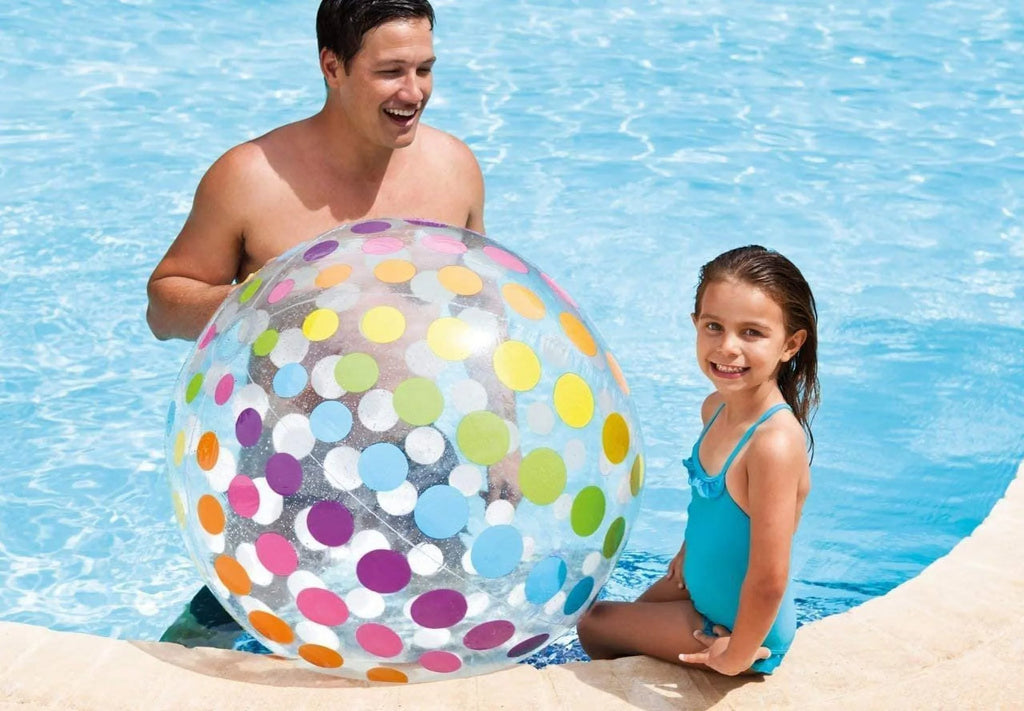 Ball Jumbo Colorful Set of Intex 59065EP Panel Giant Beach Big 4 Inflatable